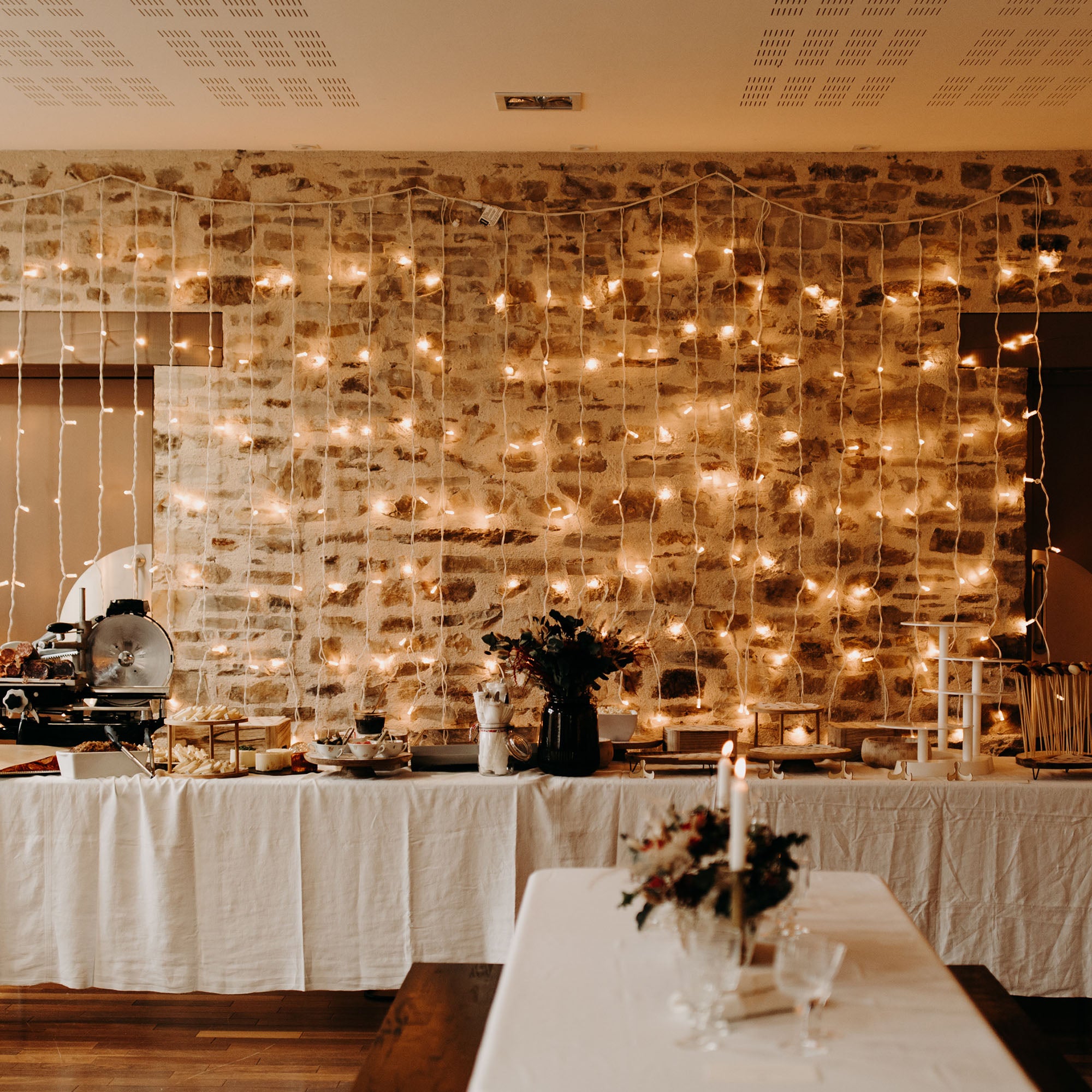 Rideau fixe H2 x L2m - 230V